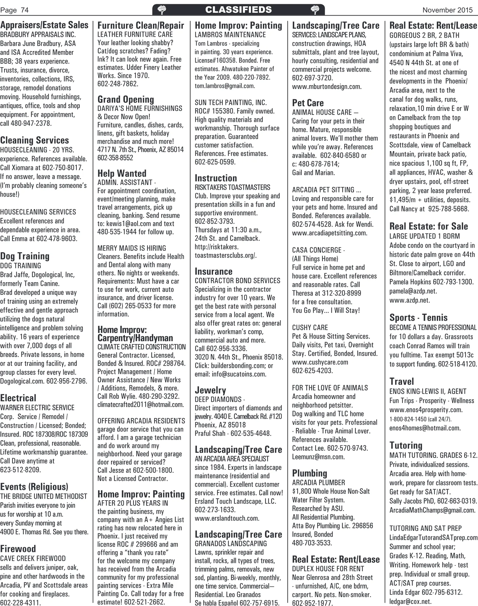 November 2015, page 74