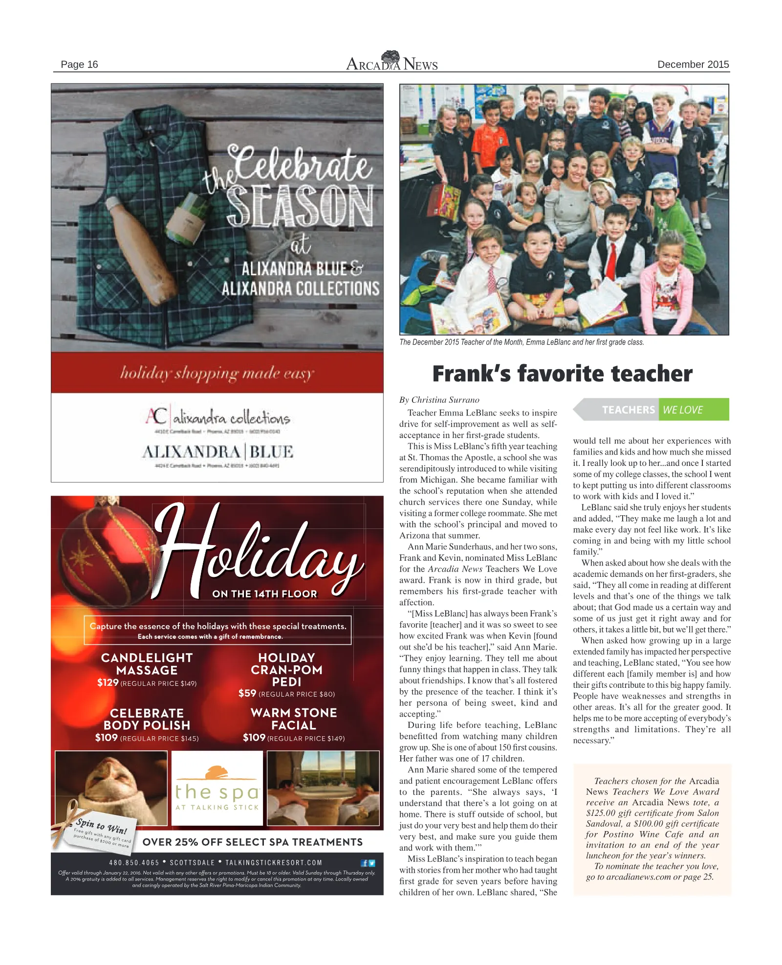 December 2015, page 16