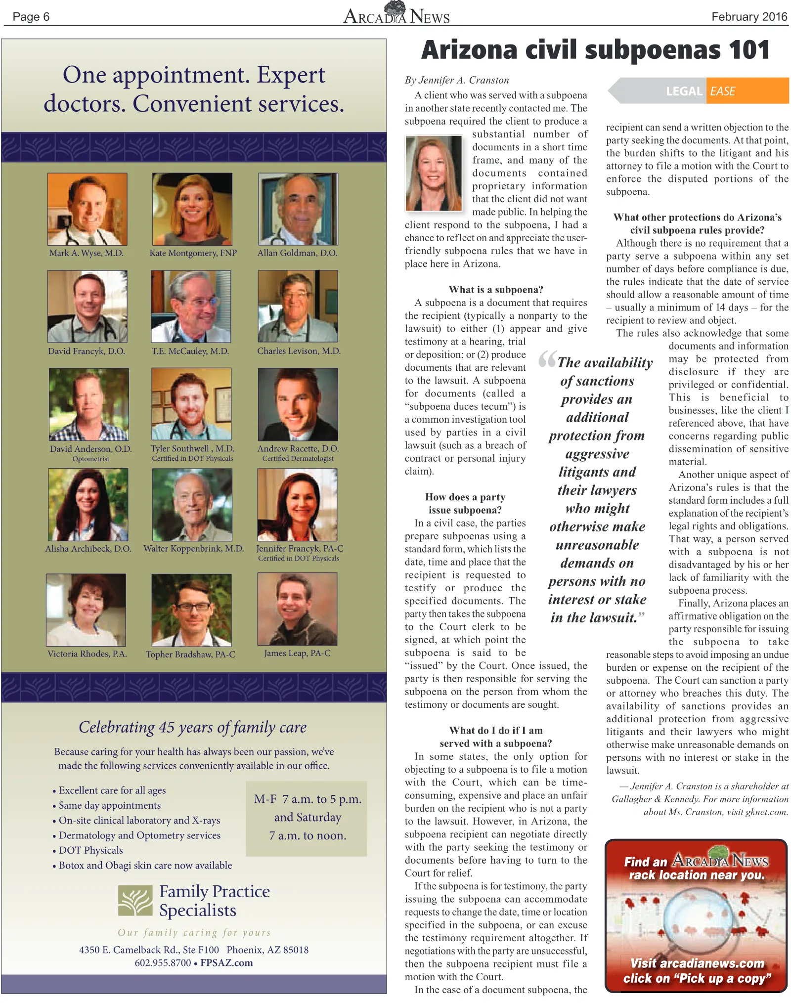 February 2016, page 6