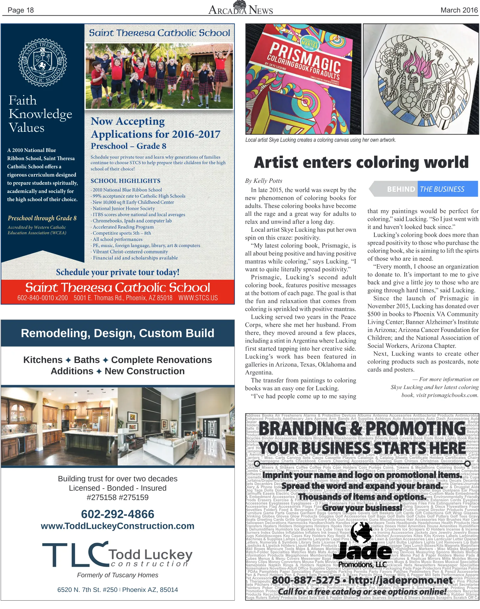 March 2016, page 18