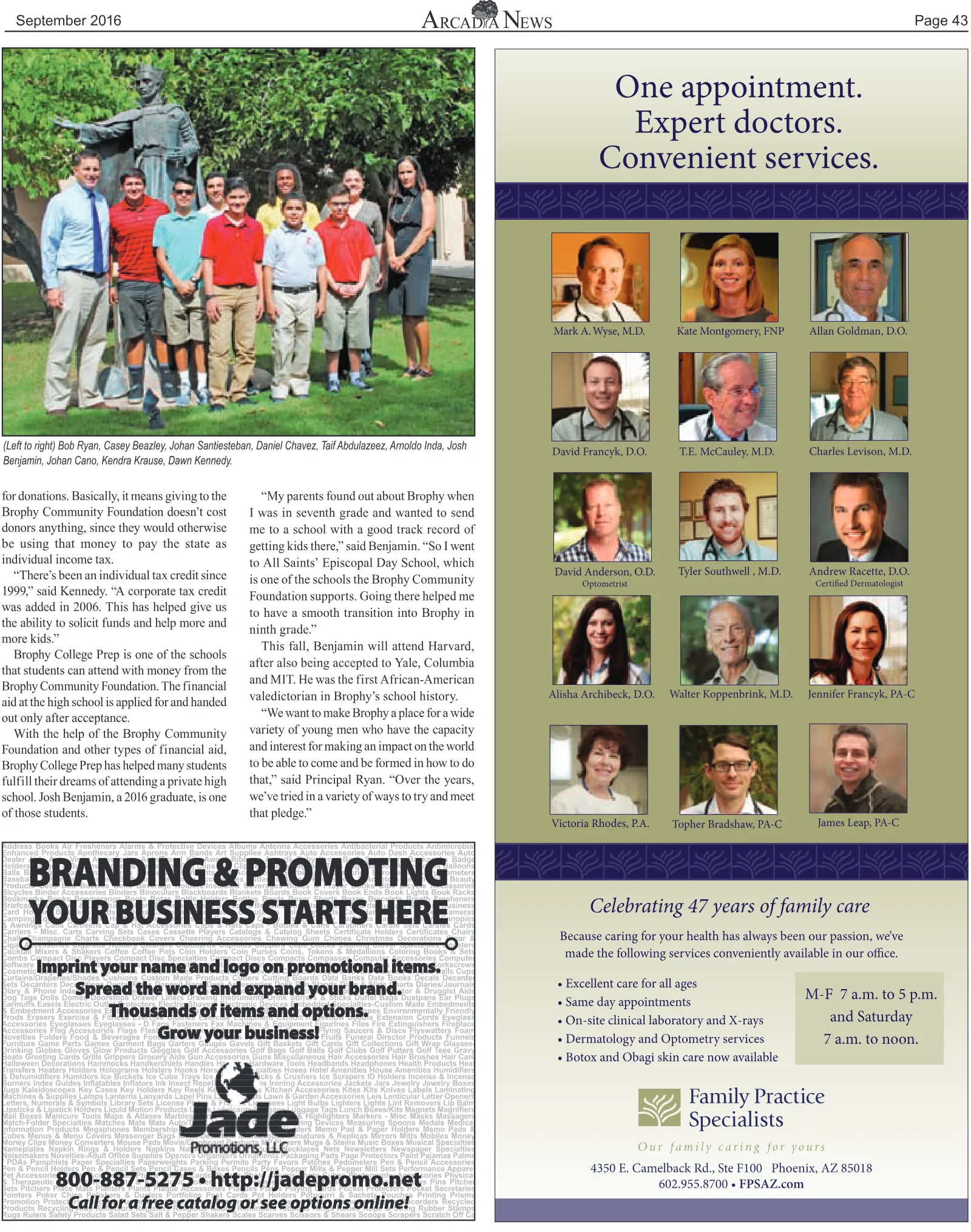 September 2016, page 43