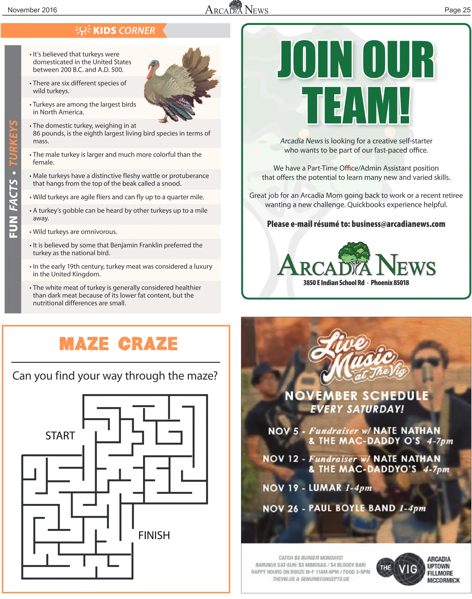 November 2016, page 25