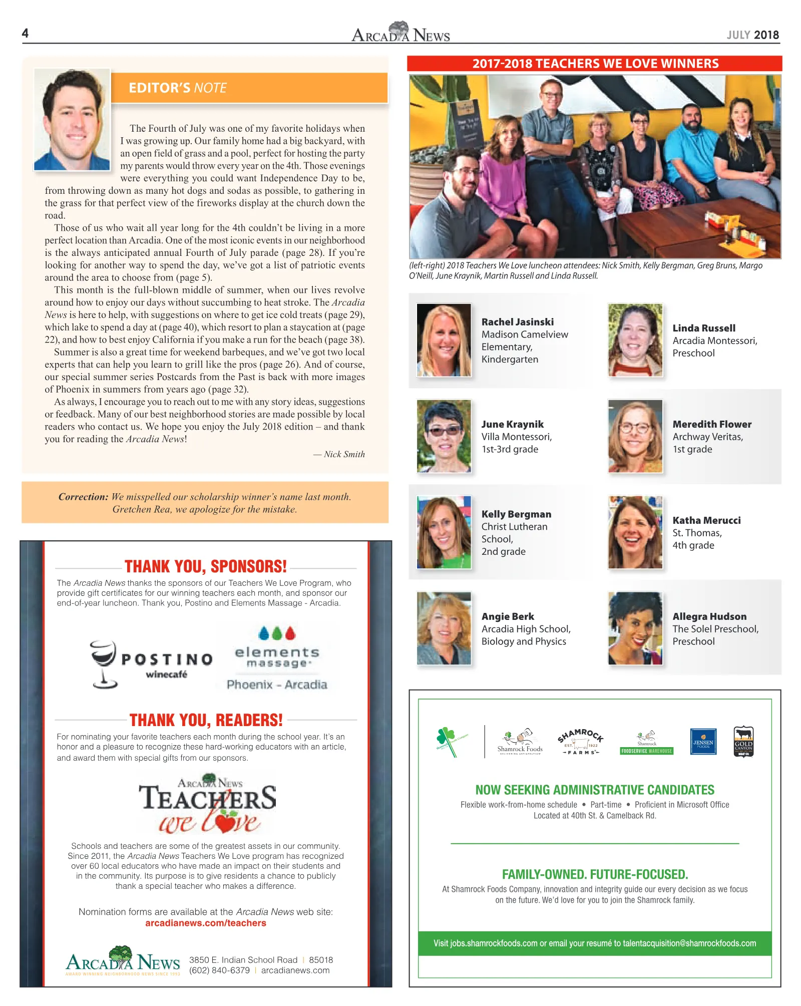 July 2018, page 4