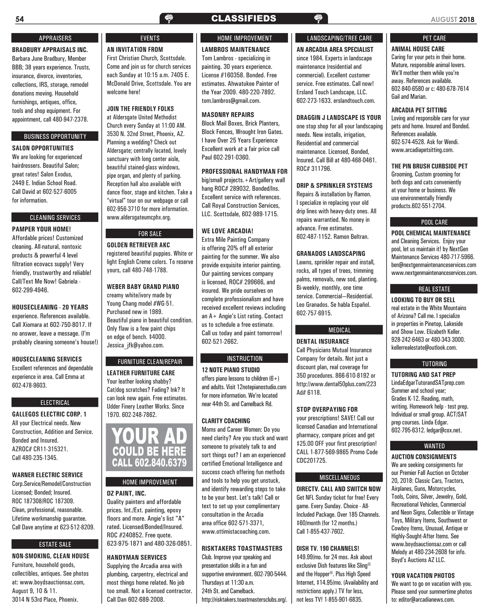 August 2018, page 54