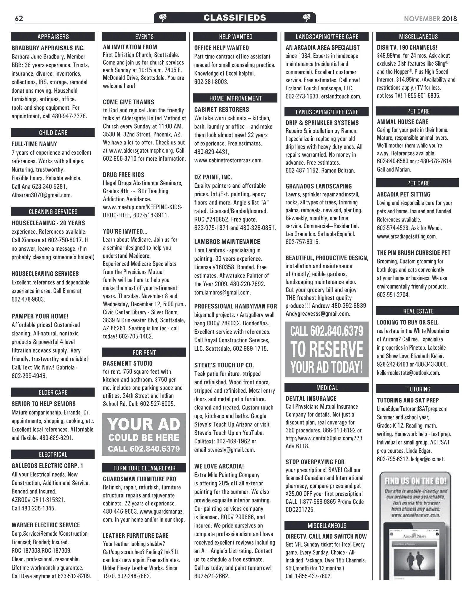 November 2018, page 62