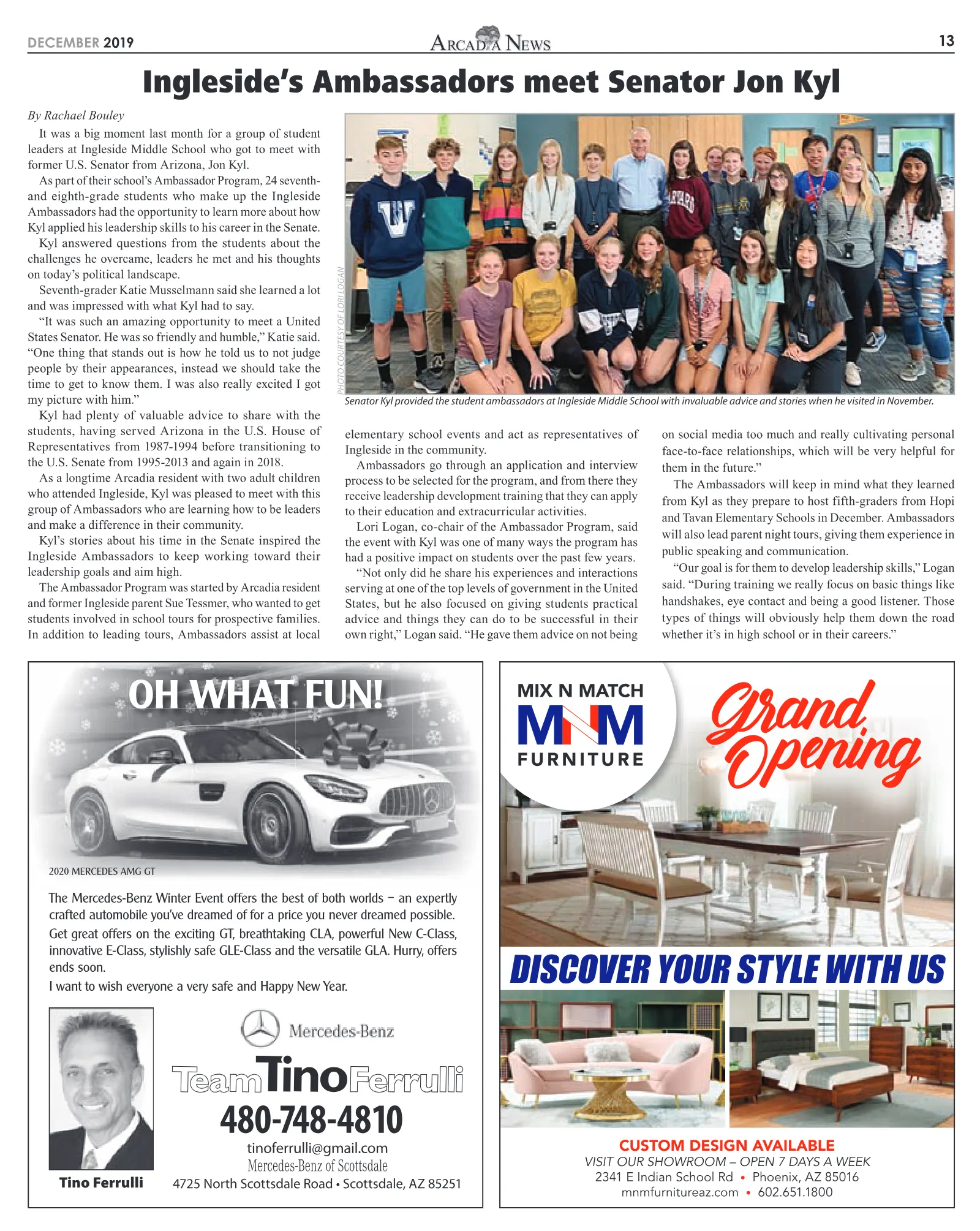 December 2019, page 13