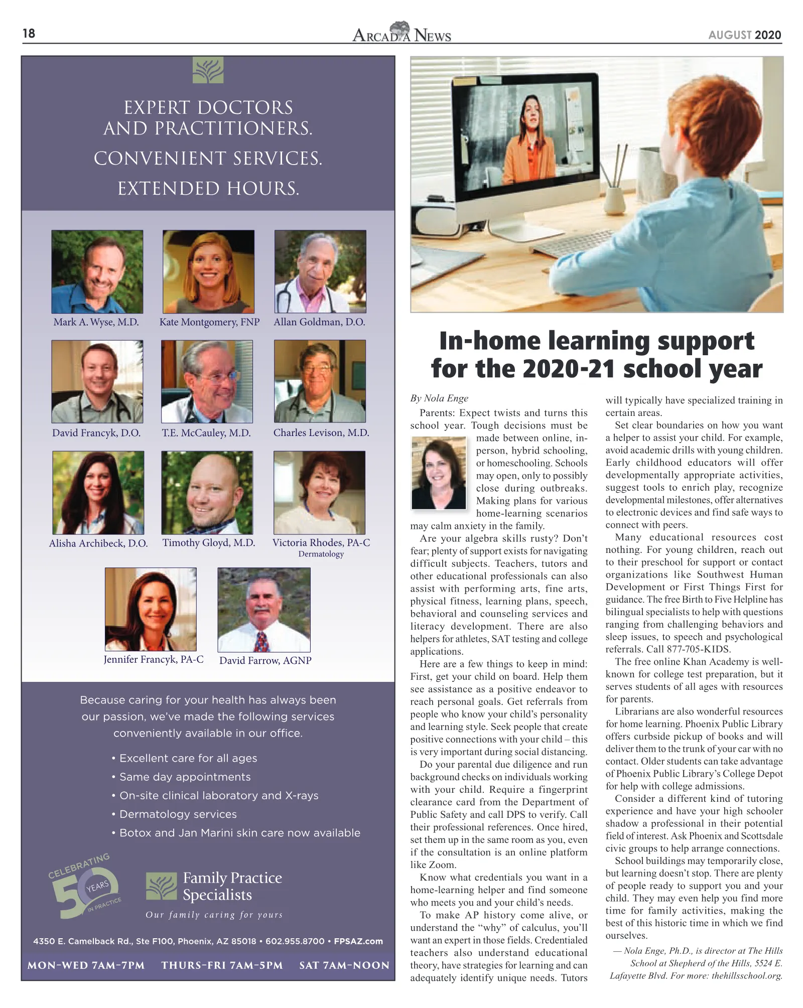 August 2020, page 18