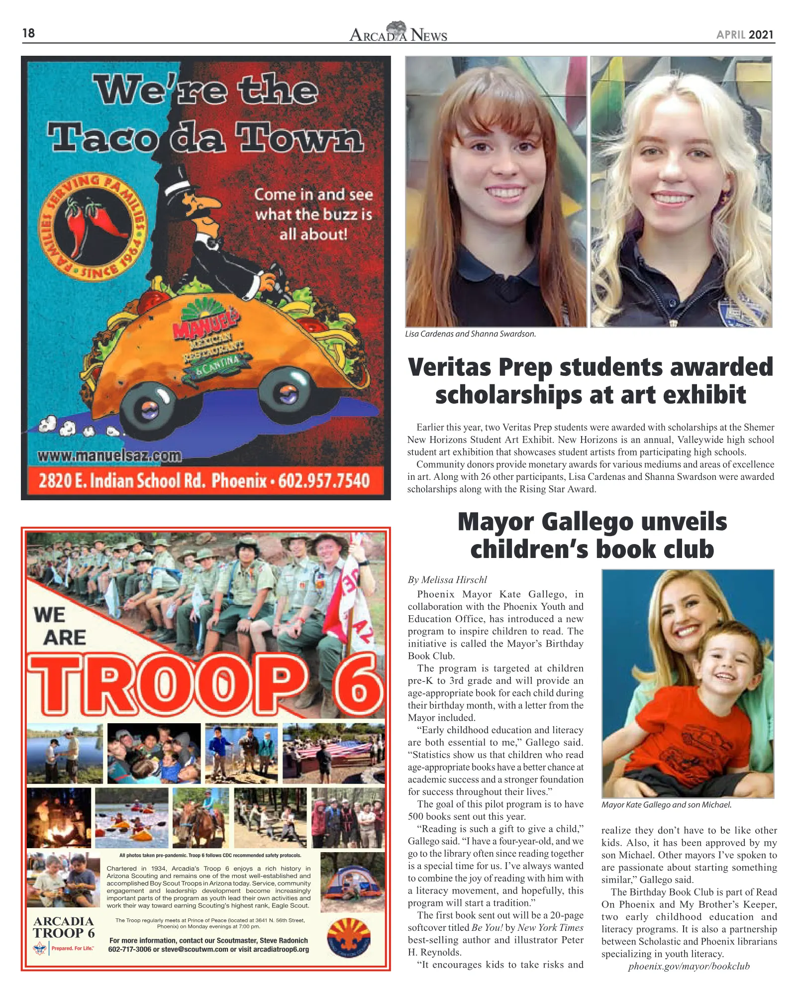 April 2021, page 18