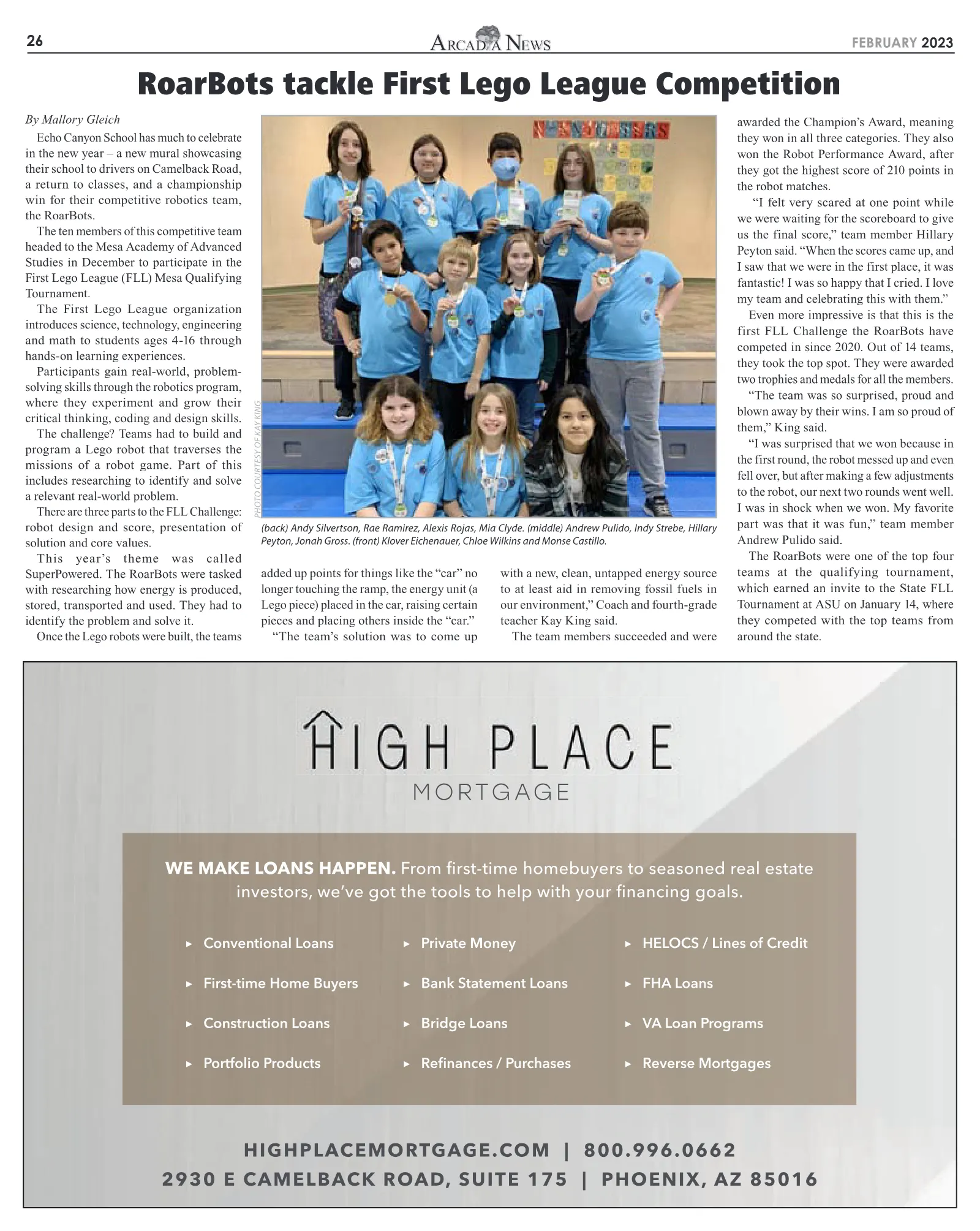February 2023, page 26