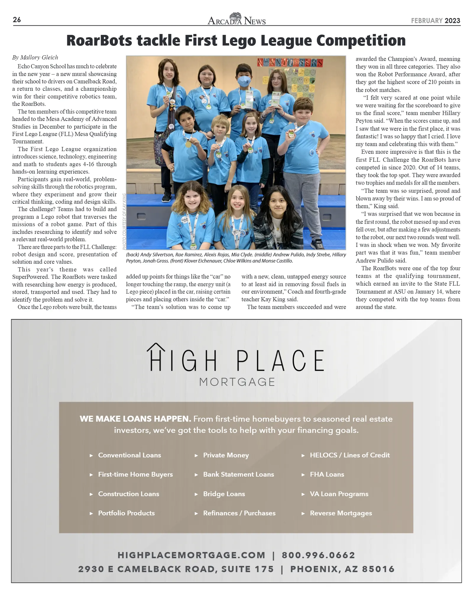 February 2023, page 26