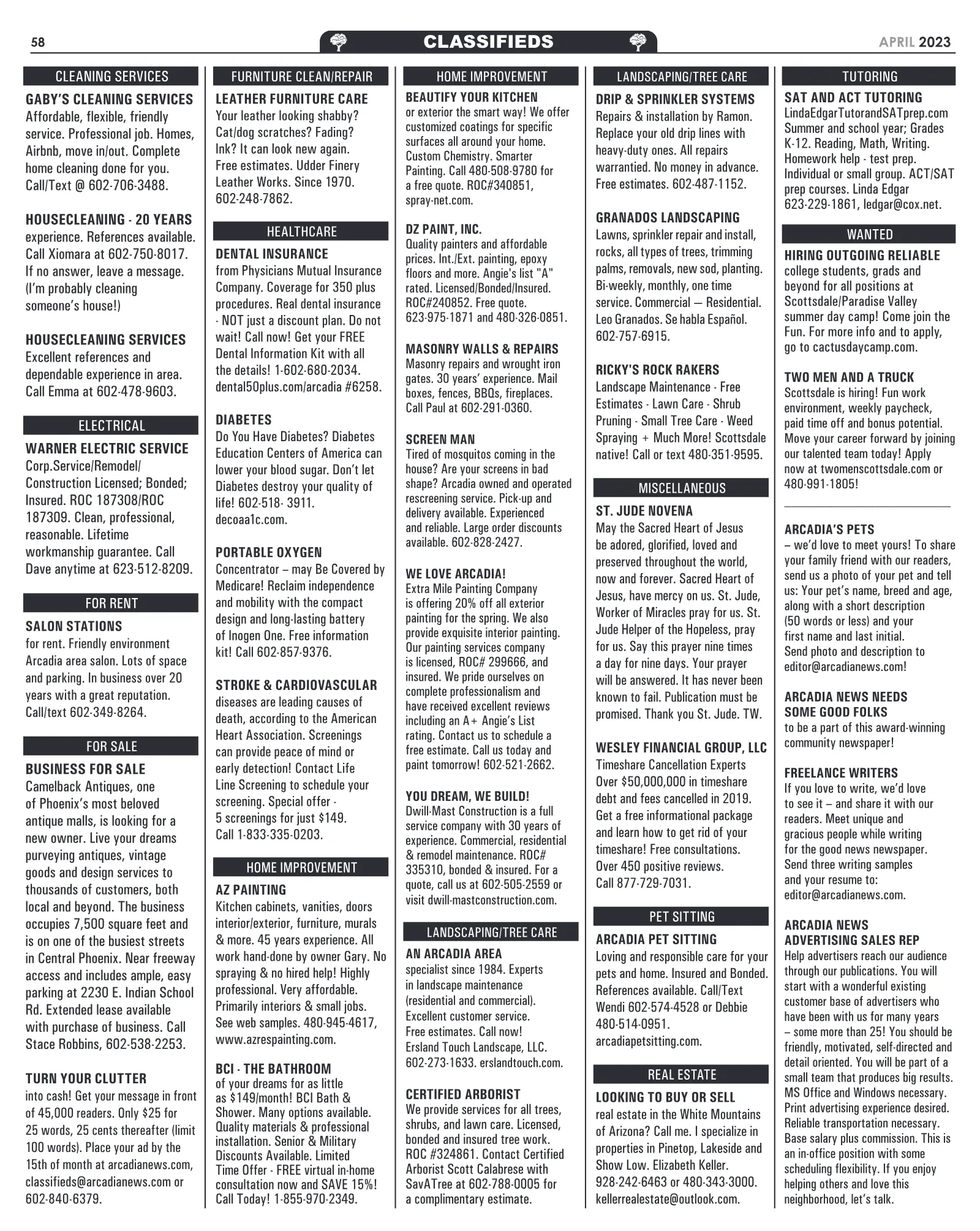 April 2023, page 58