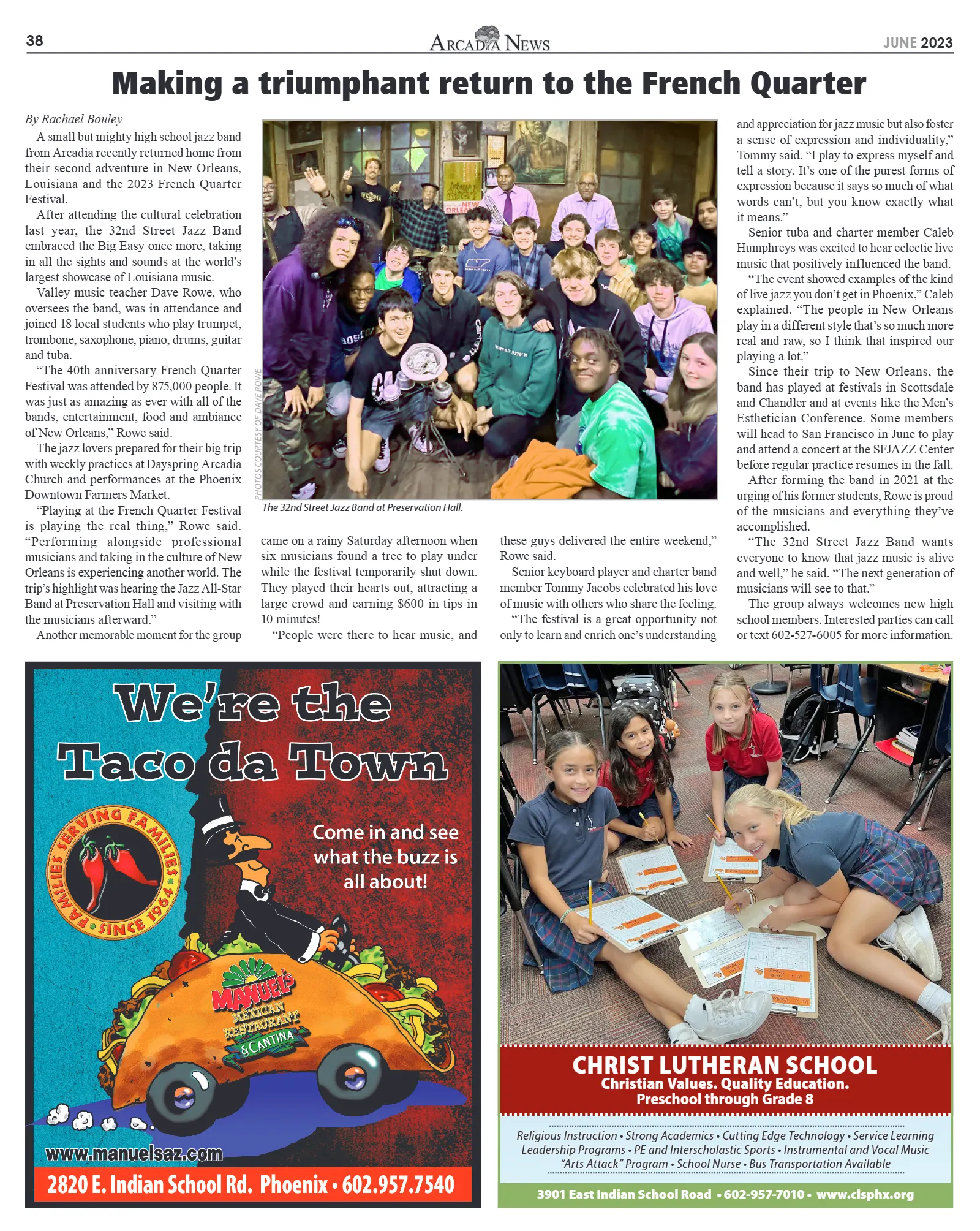 June 2023, page 38