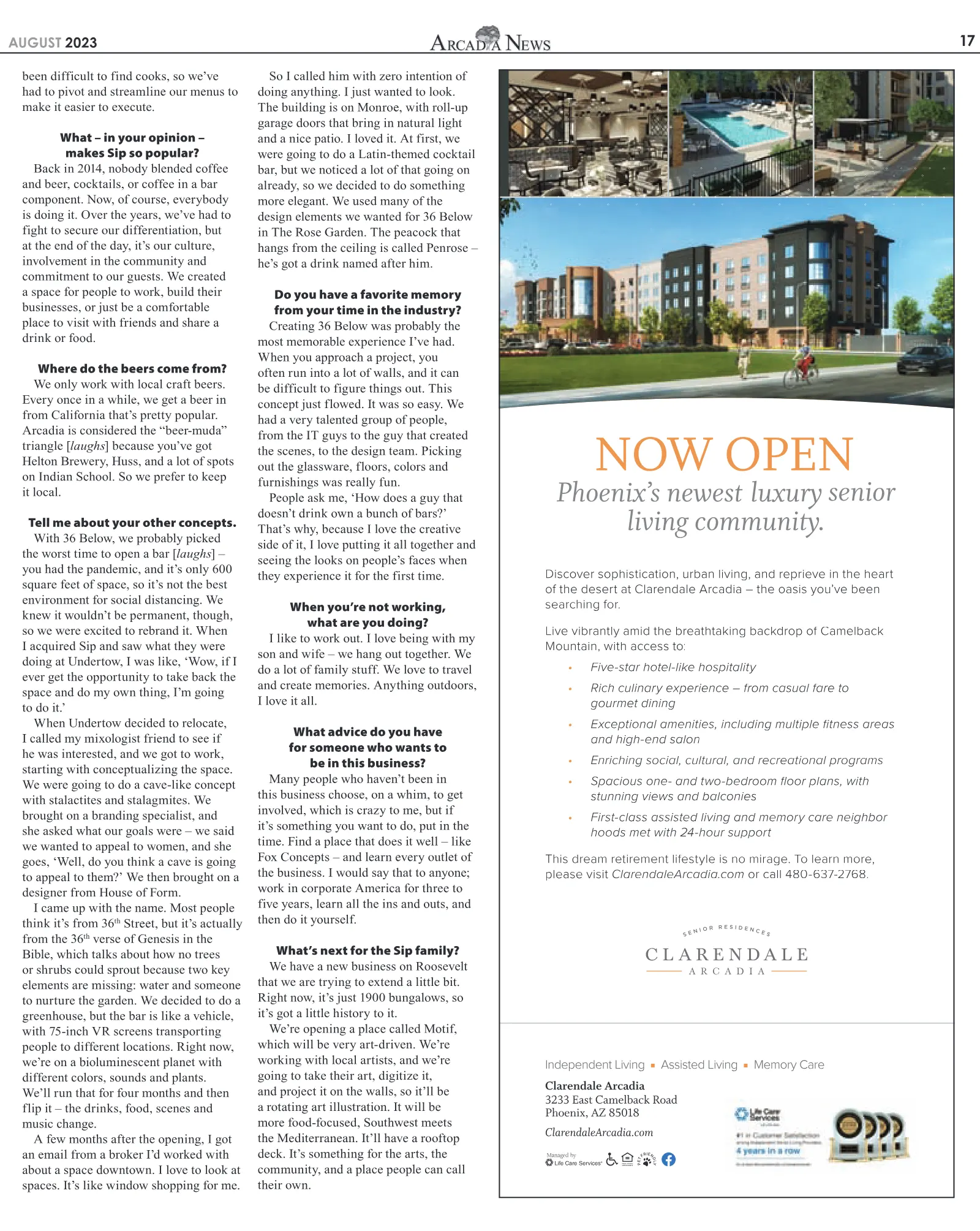 August 2023, page 17