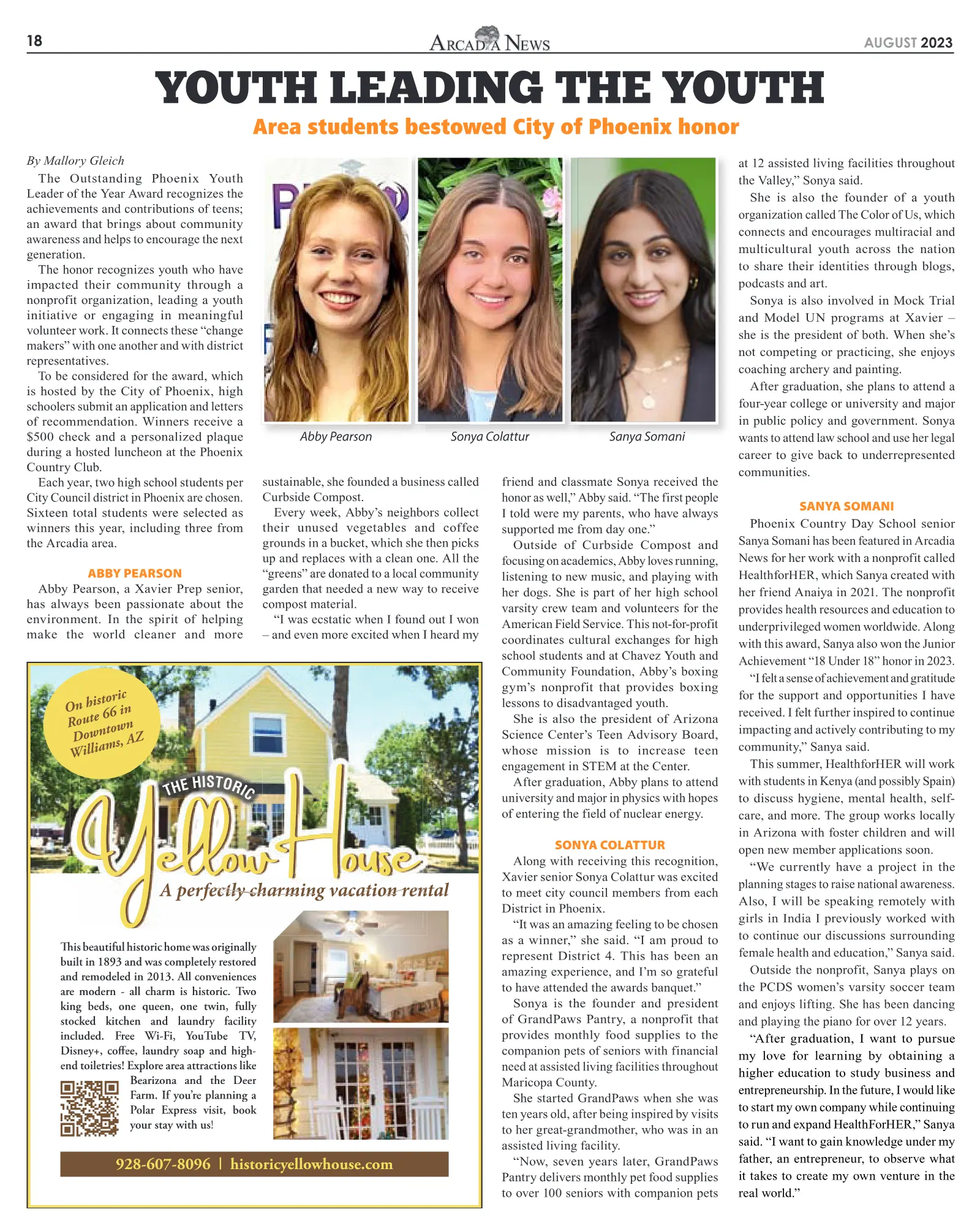 August 2023, page 18