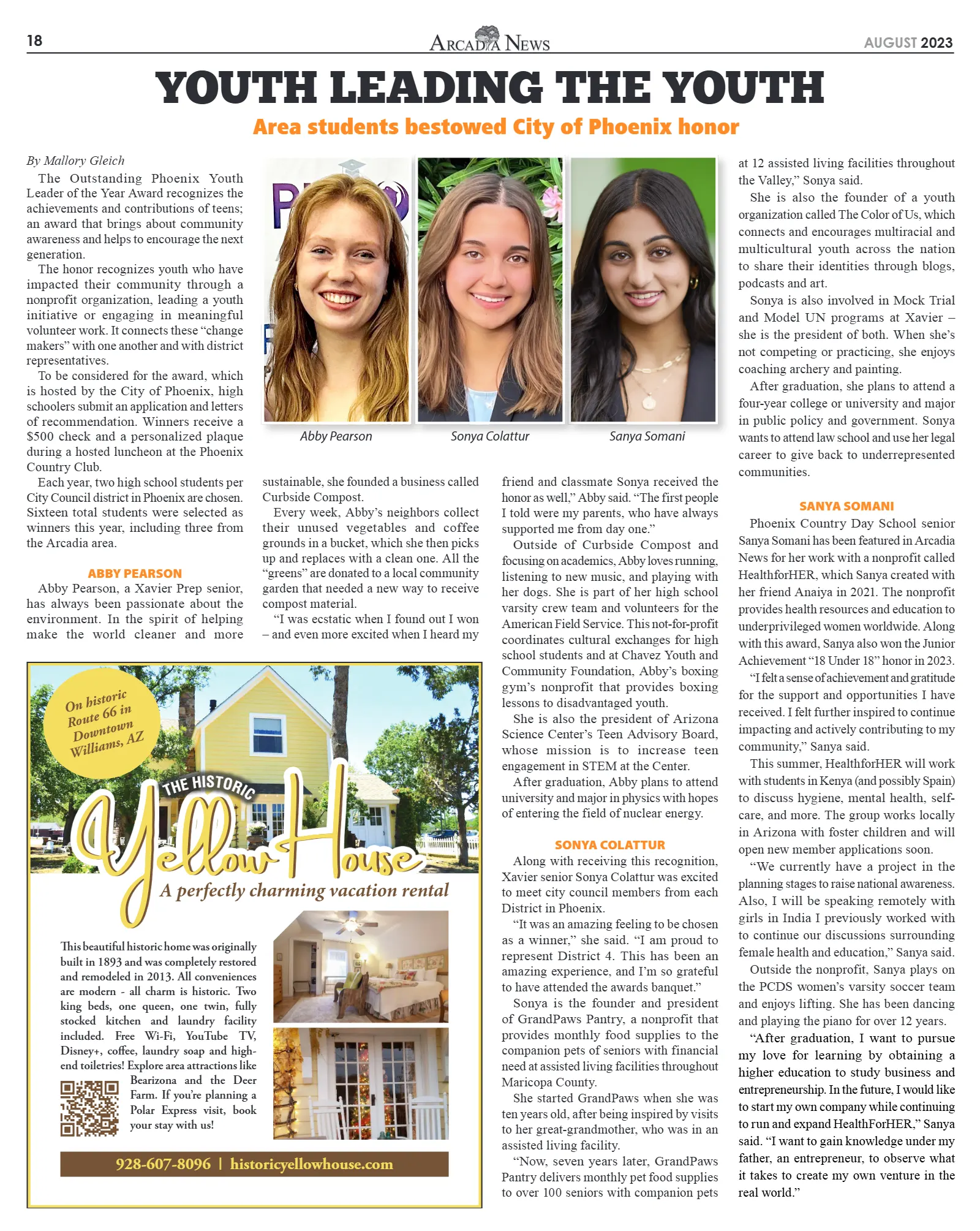 August 2023, page 18