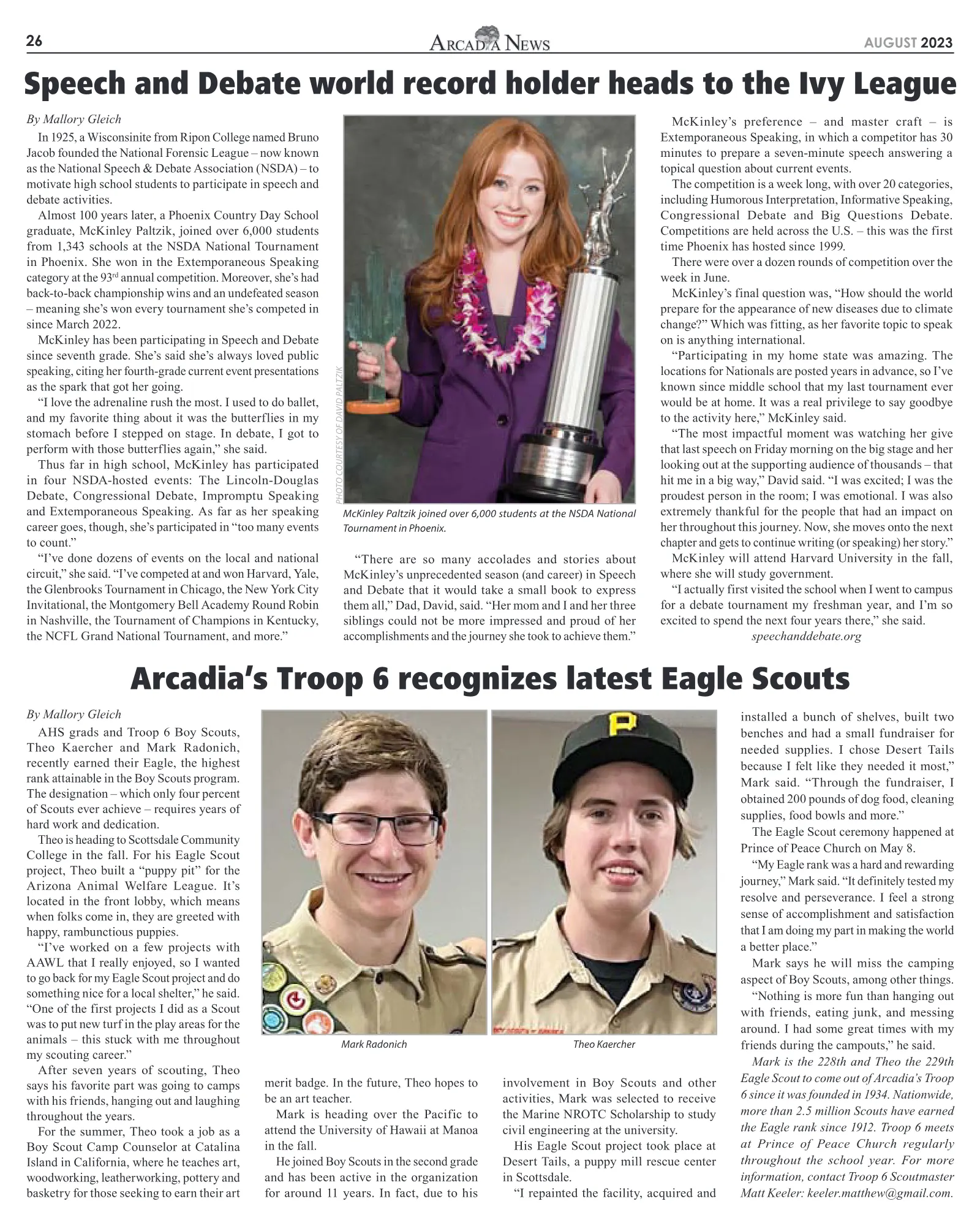 August 2023, page 26