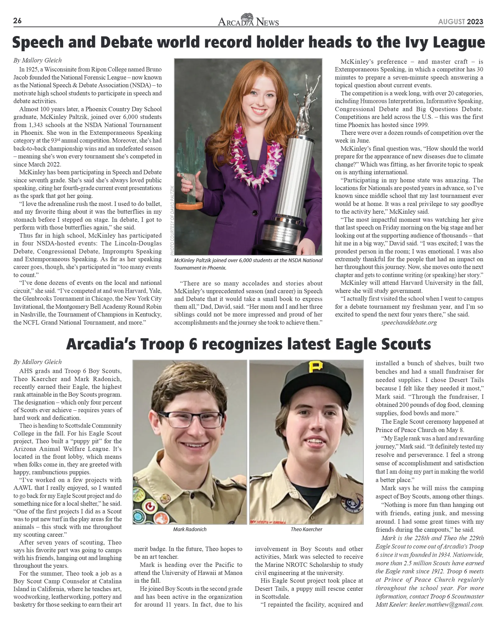 August 2023, page 26