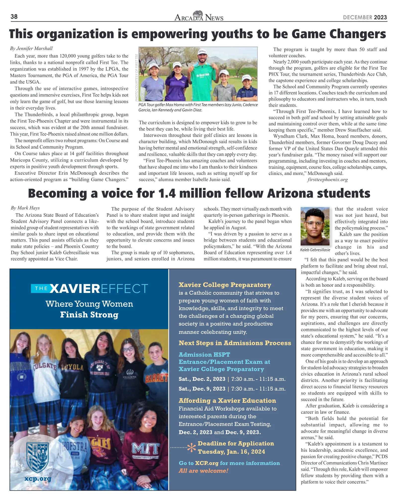 December 2023, page 38