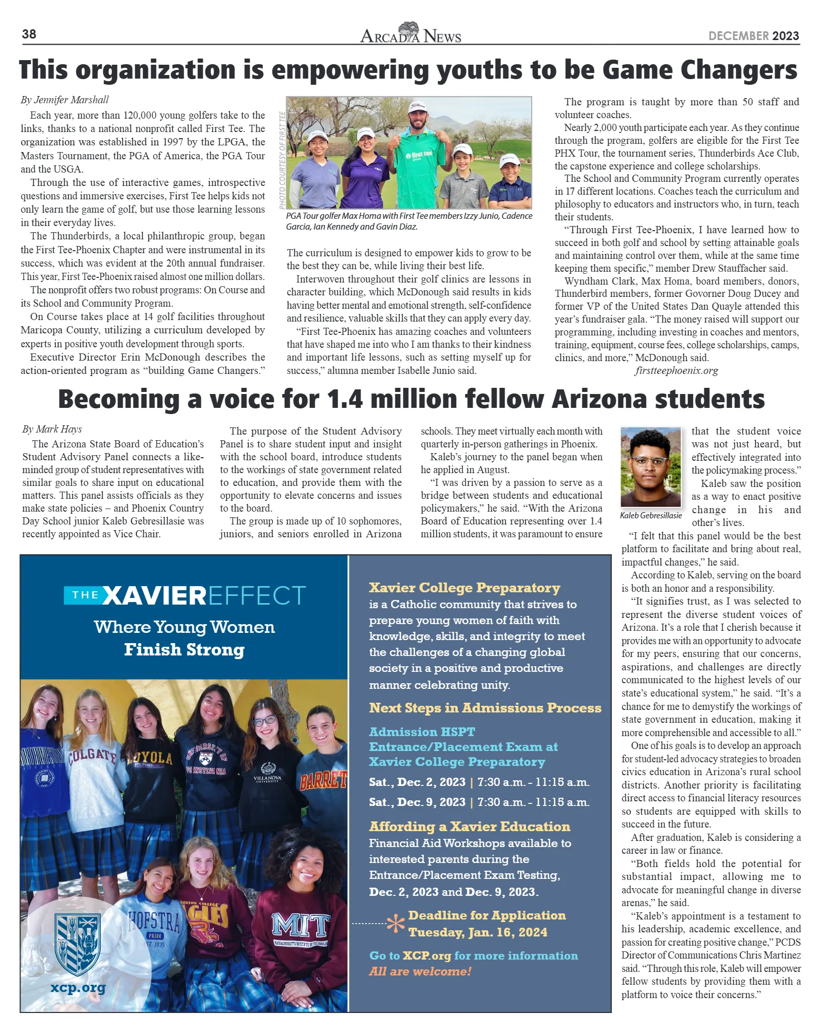 December 2023, page 38