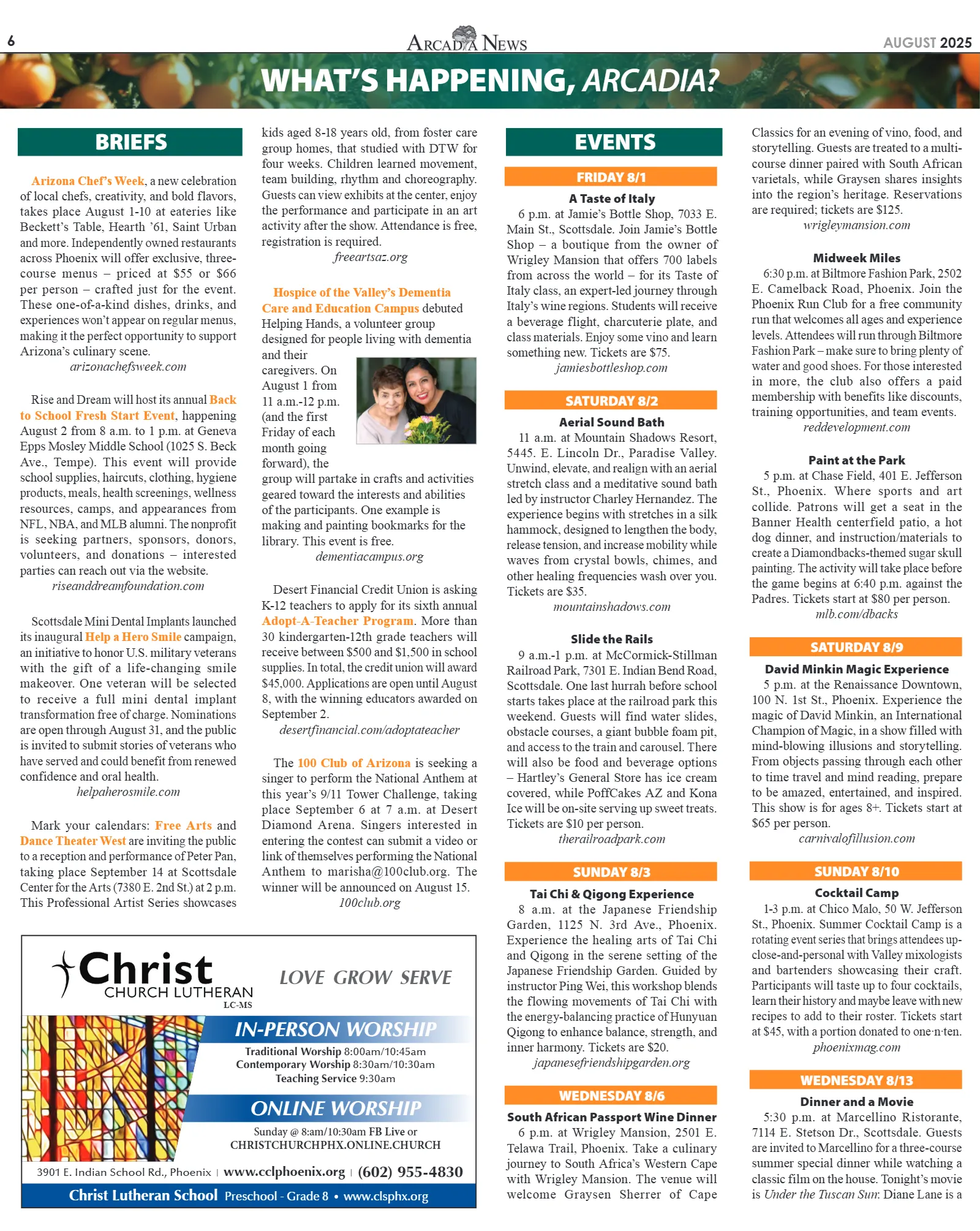 August 2025, page 6